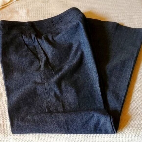Sandro Sportwear Y2K High Rise Dress Sz. 14 Blue Jeans with Pockets - Picture 1 of 16